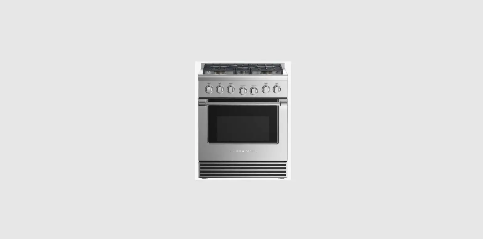 Fisher Paykel Rdv2-305-l_n 30 Inch 5 Burners Dual Fuel Range User Guide