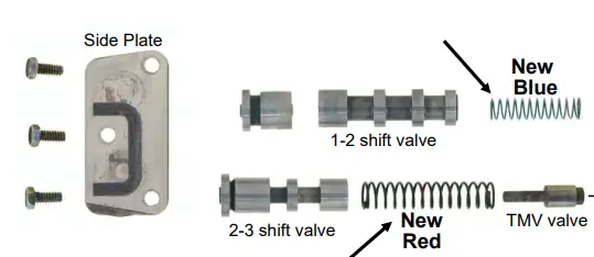 TRANSGO-45-01 1965-66-C4-Performance-Valve-Body-Kit-FIG5