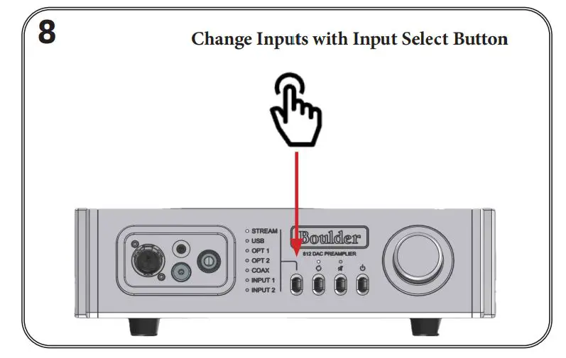 Boulder 812 DAC Preamplifier - figure 8
