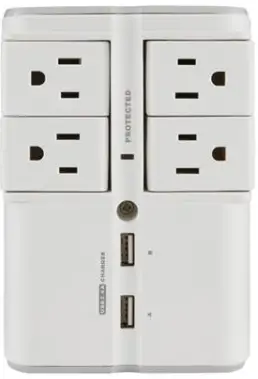 SANUS SA-OWSP42 On-Wall Surge Protector PRODUCT