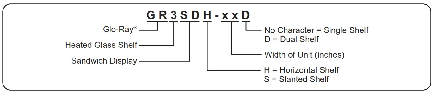 Hatco GR3SDH Series Heated Glass Merchandising Warmer - 5
