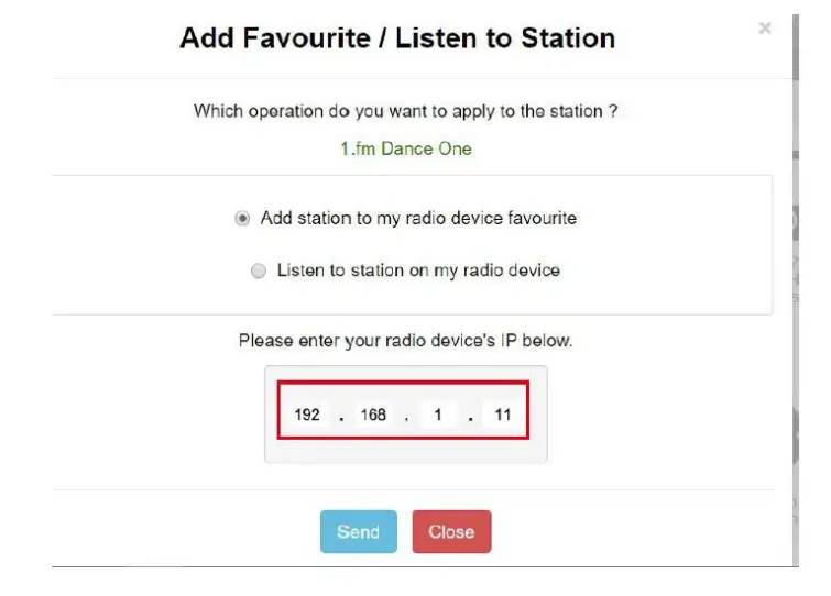 audizio 102.240 Ferrara Internet DAB Radio - Figure 21