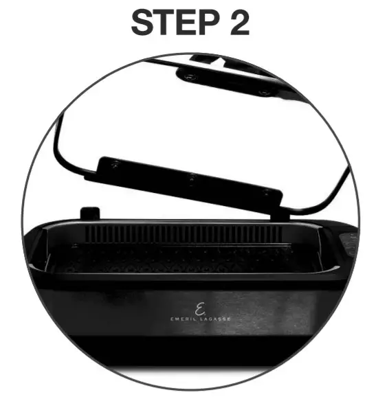 EMERIL LAGASSE Smokeless Grill Elite - step2