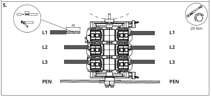 ENSTO SZ160.32 Pole Fuse Switch Disconnector-fig6