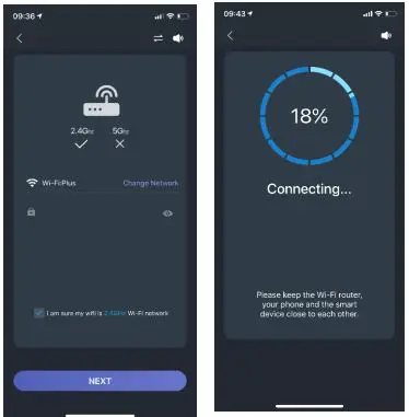 LUMIMAN Sunrise Smart Wake Up Light User Manual - Add the device