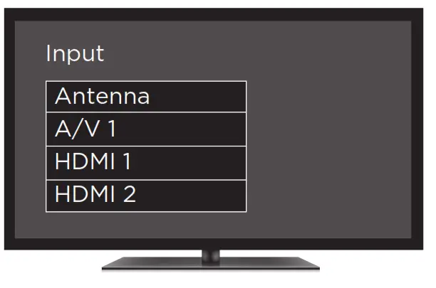 Roku 3930R Express Streaming Media Player Select input