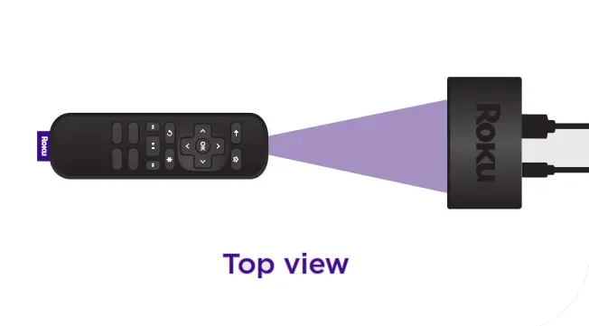 Roku 3930R Express Streaming Media Player Top view