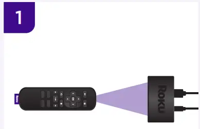 Roku 3930R Express Streaming Media Player adhesive strip