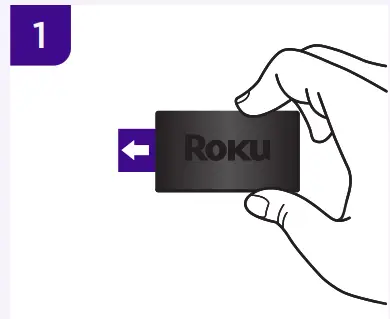 Roku 3930R Express Streaming Media Player adhesive strip3