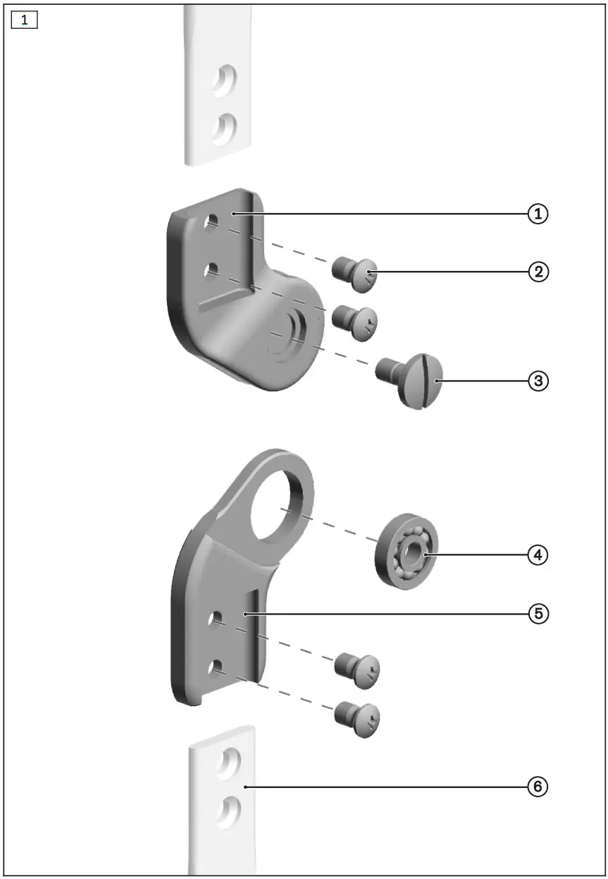 ottobock 17B82 Free Moving Joints - Figure 1