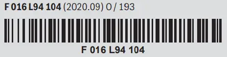 BOSCH EasyHedgeCut 45 Corded Hedge Cutter - bar code