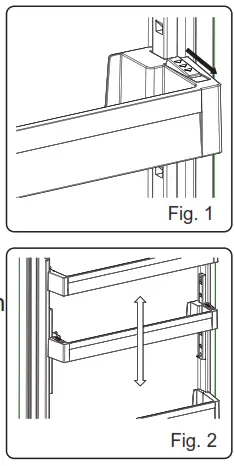 Cylinda K9185NE Series Refrigerator Door Shelf