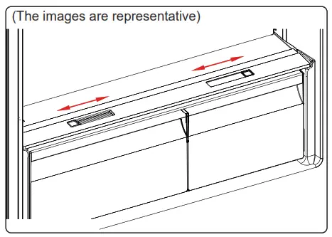Cylinda K9185NE Series Refrigerator Fresh Dial 1