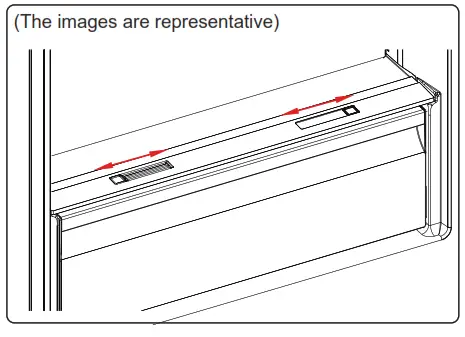 Cylinda K9185NE Series Refrigerator Fresh Dial