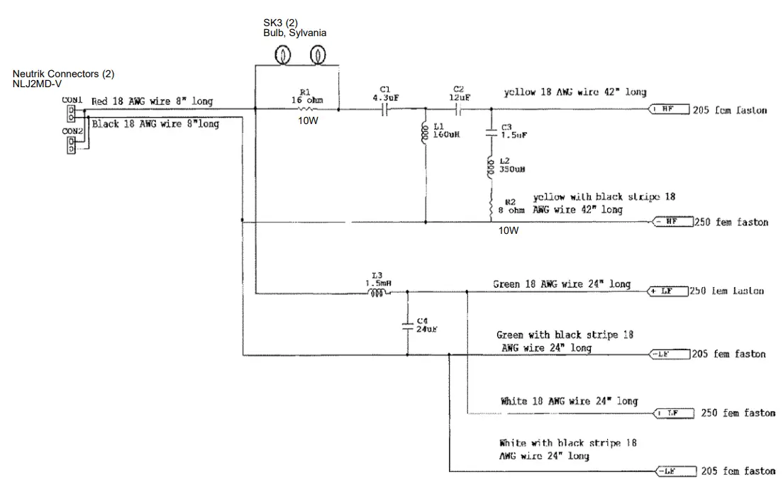 JBL PRX425 Professional Loudspeakers fig 2