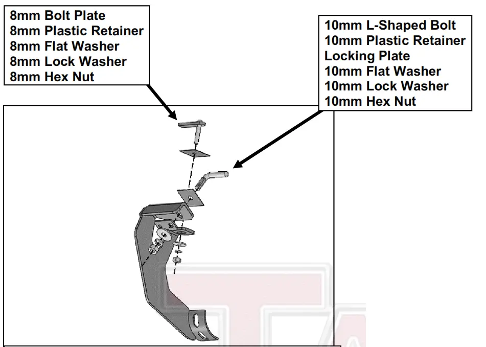 TAC 3S T123T 3 Inch Side Bar - Fig14