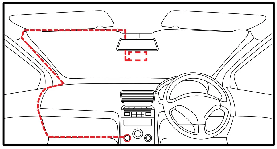 NANOCAM PLUS NCP-DVR100 Full HD Dash Camera with WiFi and Supercapacitor - fig1