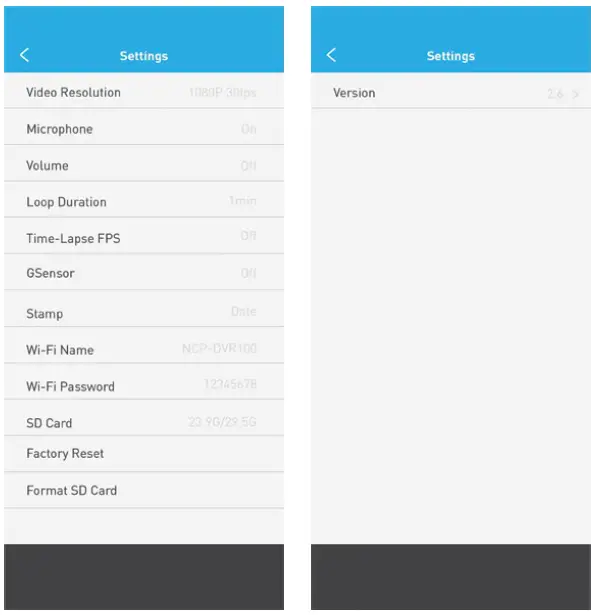 NANOCAM PLUS NCP-DVR100 Full HD Dash Camera with WiFi and Supercapacitor - fig4