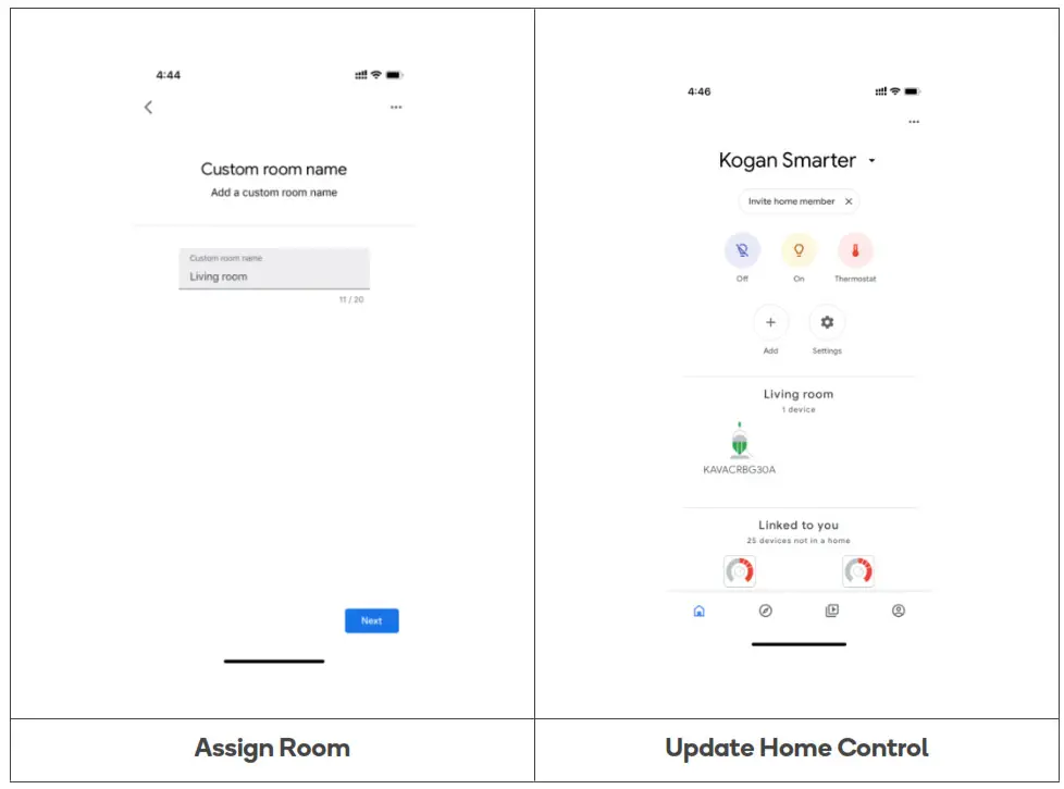 kogan KASGSHT24BA -KASGSHT24WA SMARTERHOME 2400W - Google Home 1