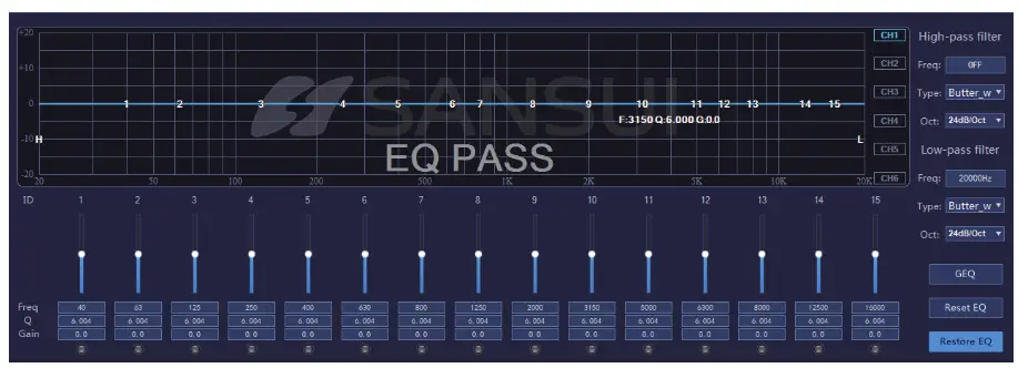 SANSUI KALA100 Digital Signal Processor - fig 7