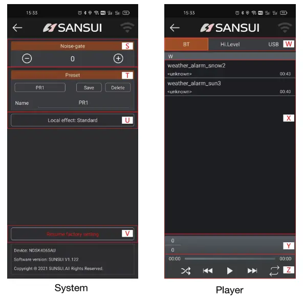 SANSUI KALA100 Digital Signal Processor - fig16