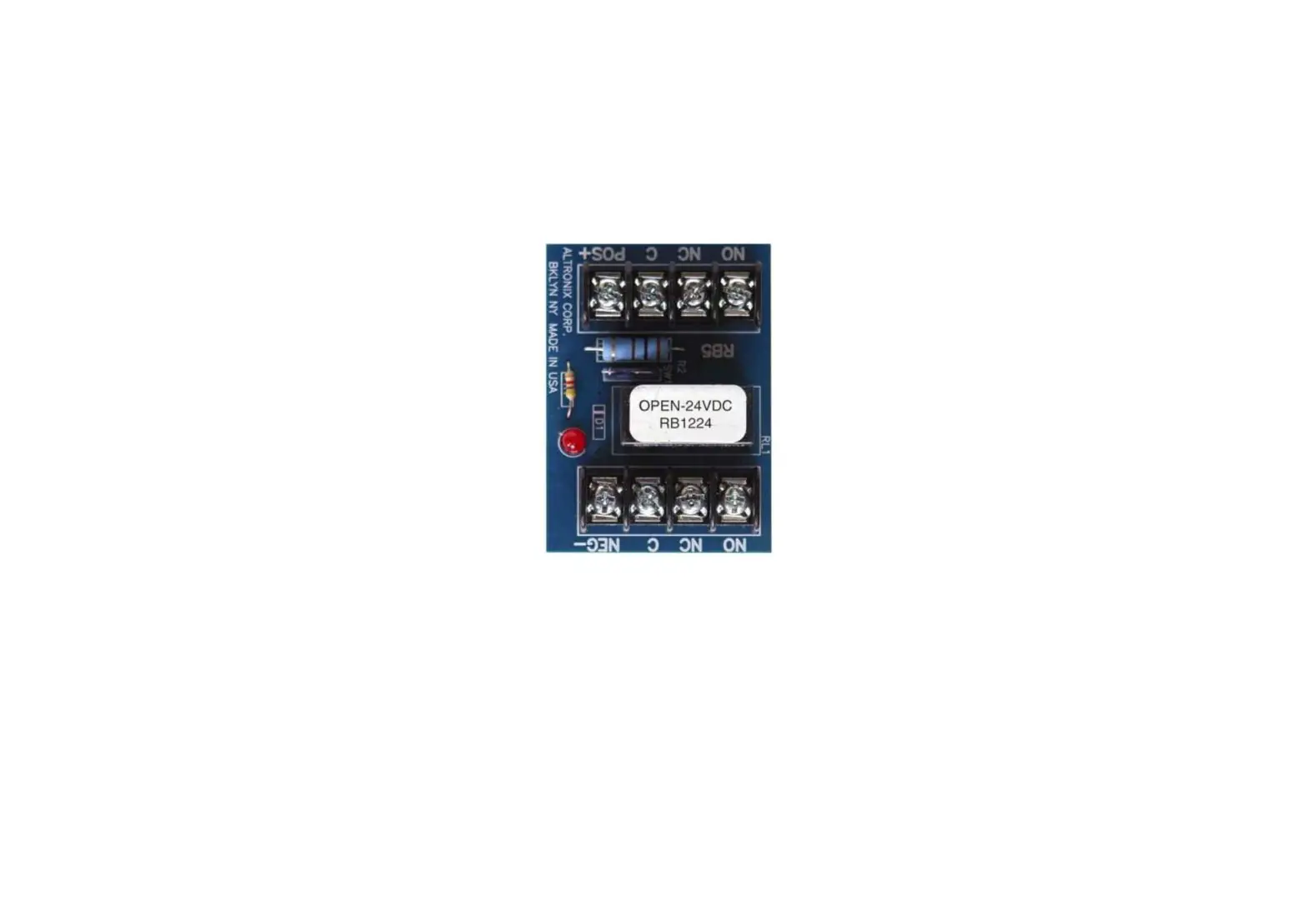 Altronix Rb1224 Relay Module Instructions