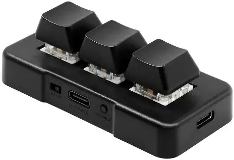 Shenzhen Rding Tech MK321-Pro Bluetooth+2.4G+USB Three Mode Mini Keyboard