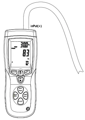 PeakTech 5150 Differential Pressure Meter with USB - fig2