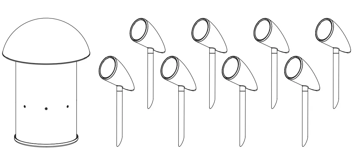 MartinLogan Outdoor Living Foundation 8.1 System