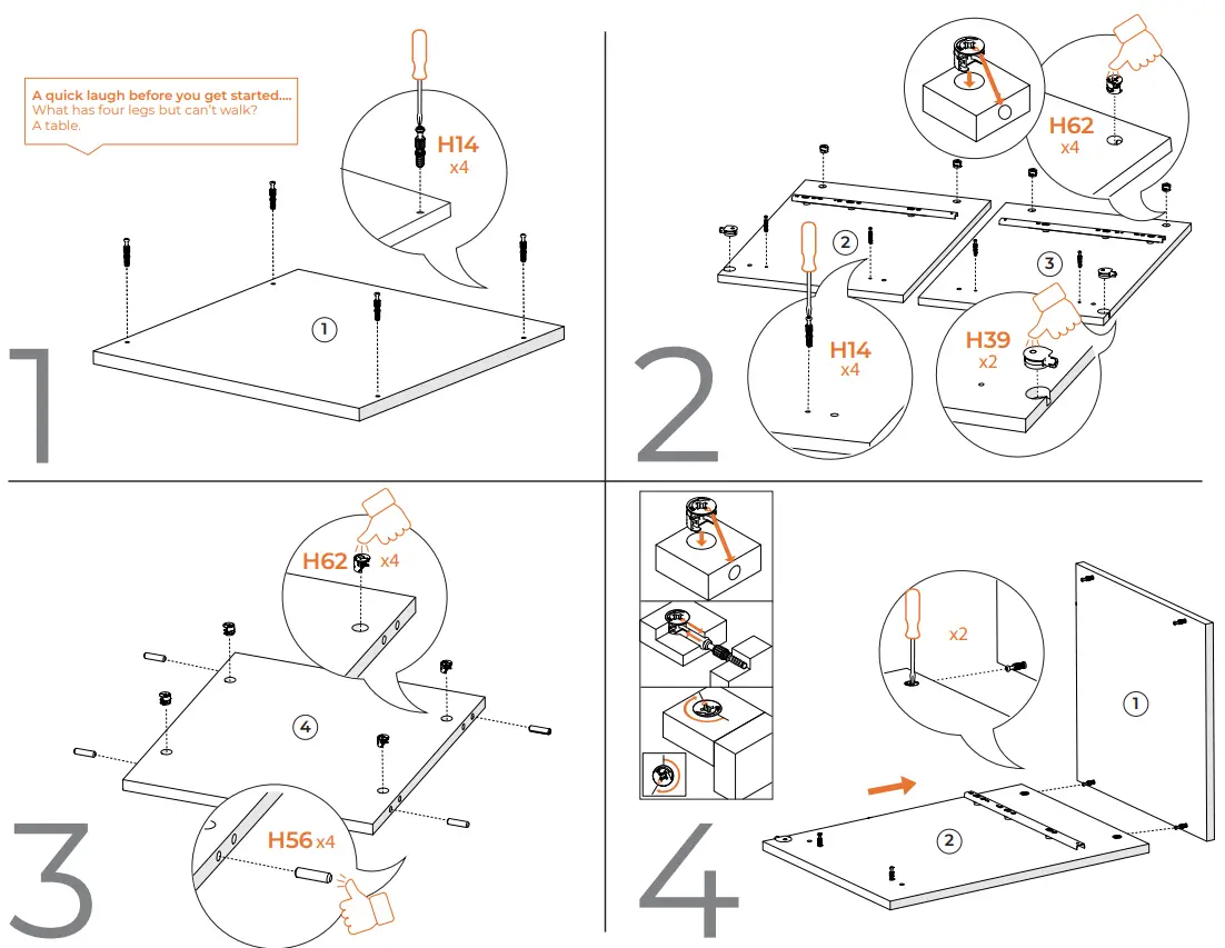 ASHLEY 10506465 One Drawer Nightstand - Fig 3