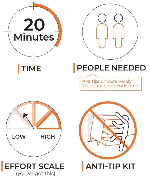 ASHLEY 10506465 One Drawer Nightstand - sambol 4