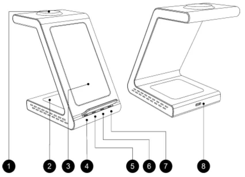 Prestigio PCS109X SG ReVolt А9 Wireless Charging Station - Overview