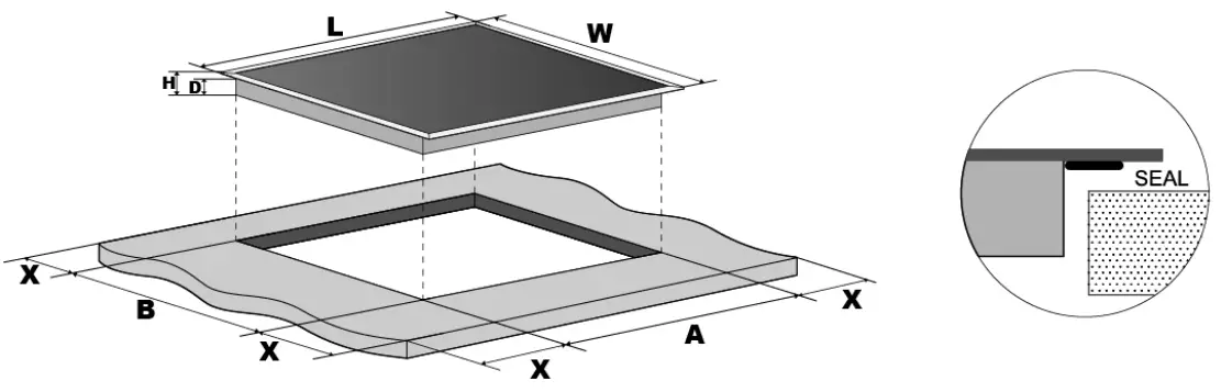 Euromaid 60cm Ceramic Cooktop ECCK64 - FIGURE 15