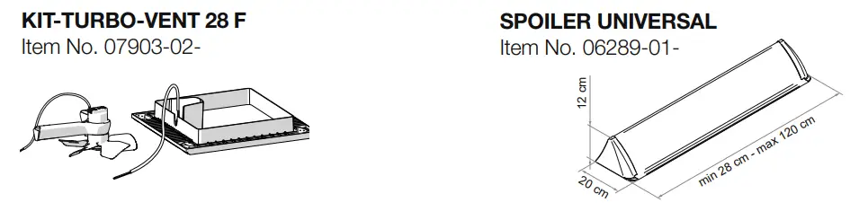 FIAMMA Vent 28 F Roof Light - Fig 9