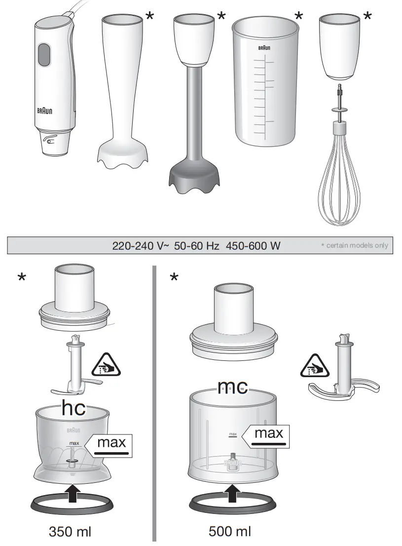 BRAUN HB101AI Hand Blender - fig