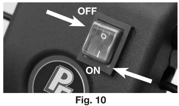 Powr-Flite PF28SV Wide Area Sweeper Vacuum - FIGURE 11