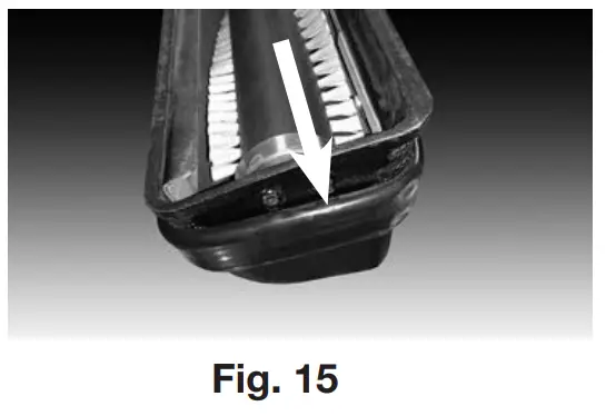 Powr-Flite PF28SV Wide Area Sweeper Vacuum - FIGURE 16