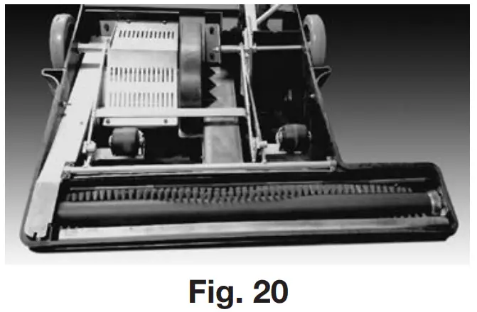 Powr-Flite PF28SV Wide Area Sweeper Vacuum - FIGURE 21