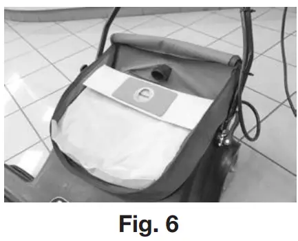 Powr-Flite PF28SV Wide Area Sweeper Vacuum - FIGURE 7