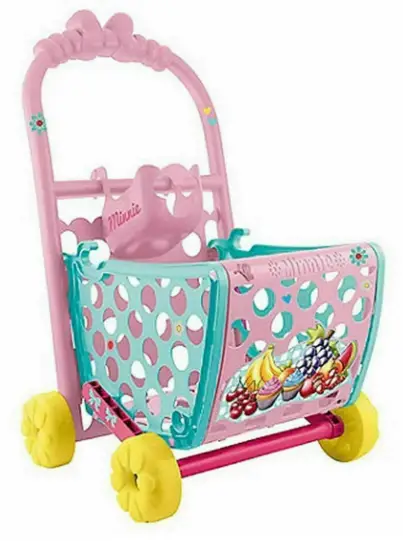 Fairyhub 43195589 Disney Minnie Shopping Trolley