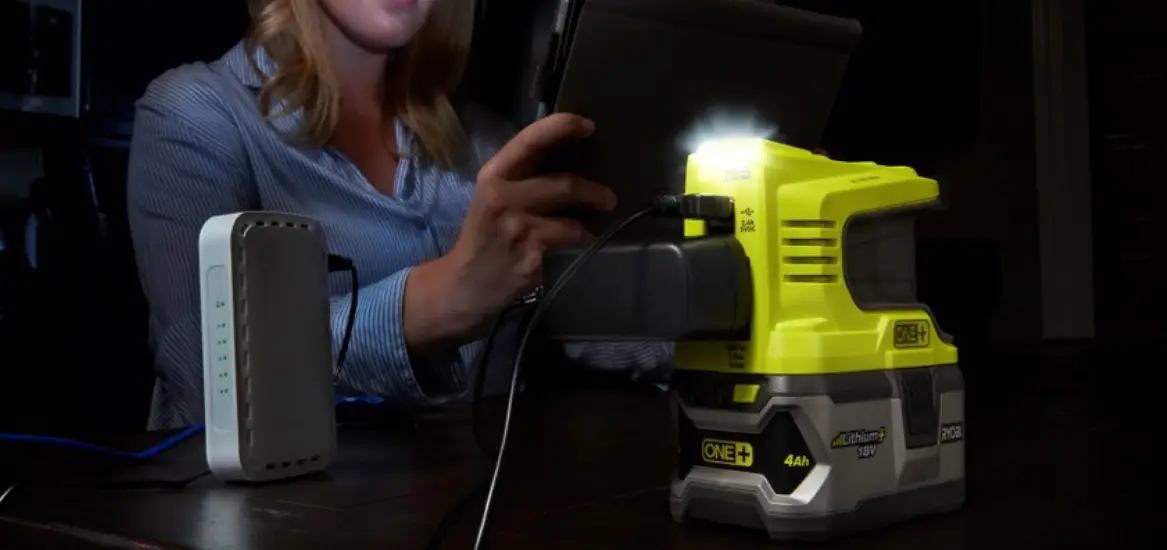 Ryobi Ryi150c 150w Power Source And 18v Battery Charger Instruction Manual