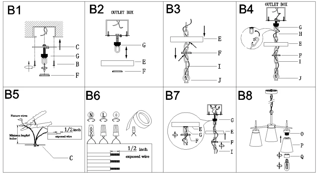 ZEVNI-A04756C3-Rhoda-3-Light-Brass-and-Black-Transitional-Chandelier- (4)