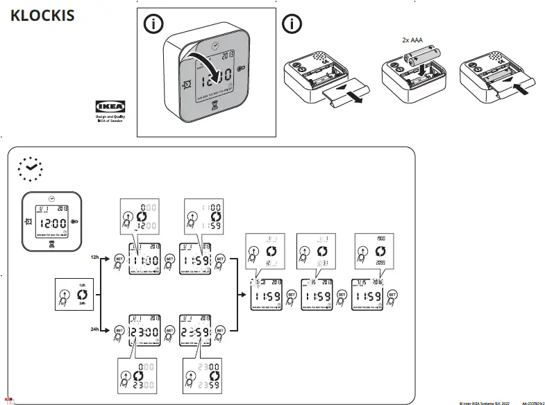 IKEA-603848.25-KLOCKIS-Clock-and-Thermometer-1