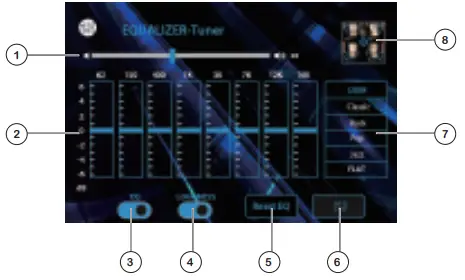 JENSEN DVD Multimedia Receiver with Bluetooth - Audio Operation