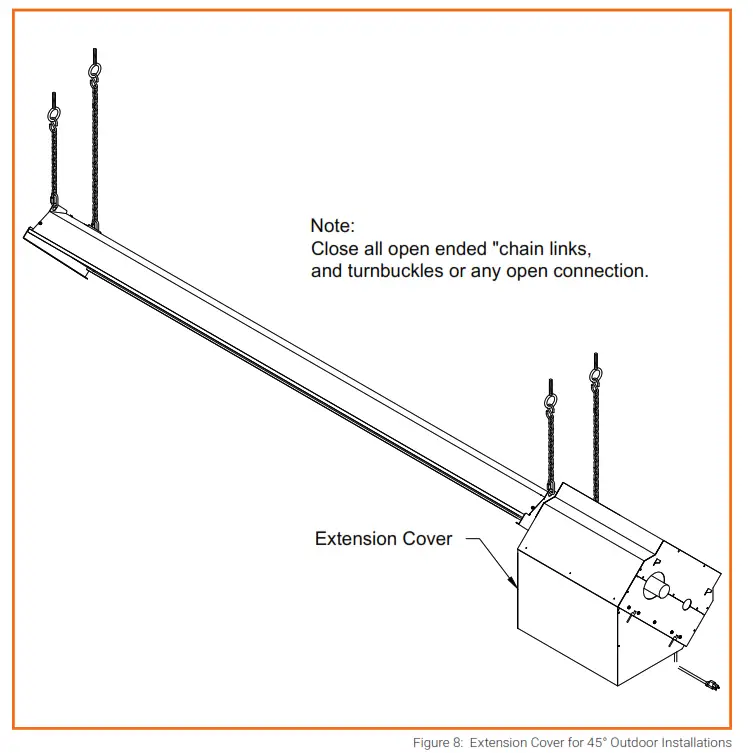 ADVANCED LIVING SOLUTIONS RS 120V 9ft 45,000 BTU Residential Garage Infrared Heater - fig8