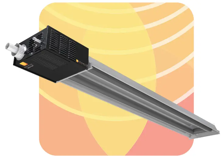 ADVANCED LIVING SOLUTIONS RS 120V 9ft 45,000 BTU Residential Garage Infrared Heater - fig14