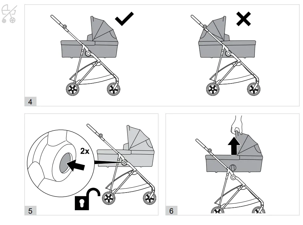 cybex Melio Carry Cot - fig 6