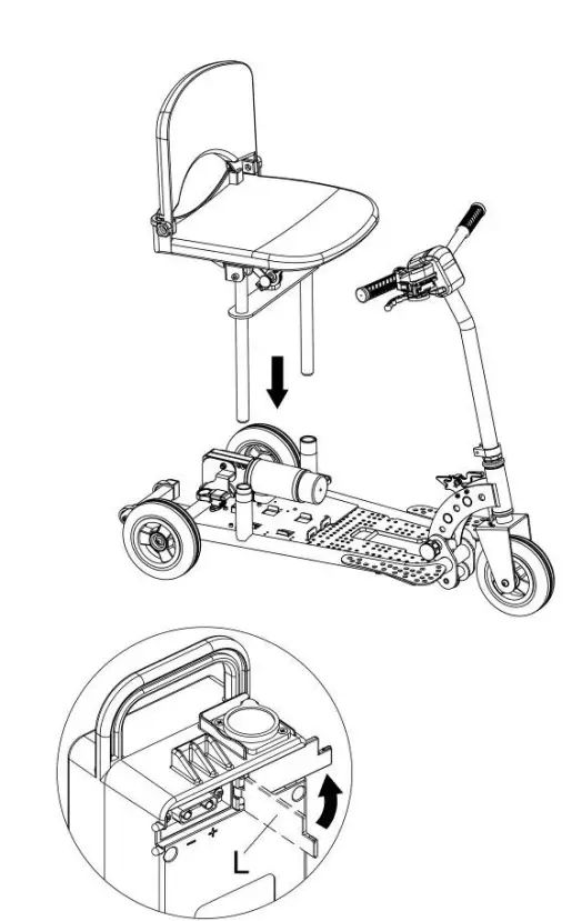 SupaScoota MicroLite Motorized Portable Electric Vehicle - MICROLITE3