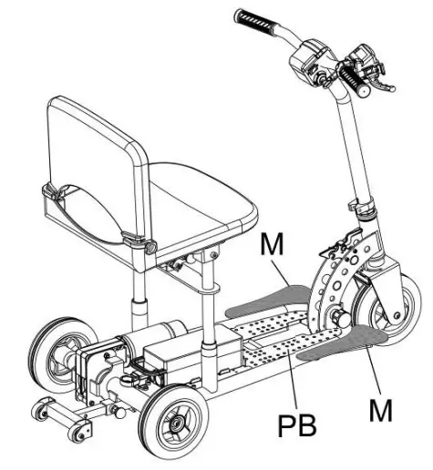 SupaScoota MicroLite Motorized Portable Electric Vehicle - MICROLITE5
