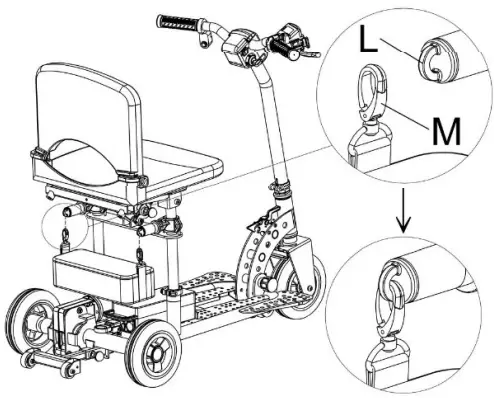 SupaScoota MicroLite Motorized Portable Electric Vehicle - SPARE BATTERY1